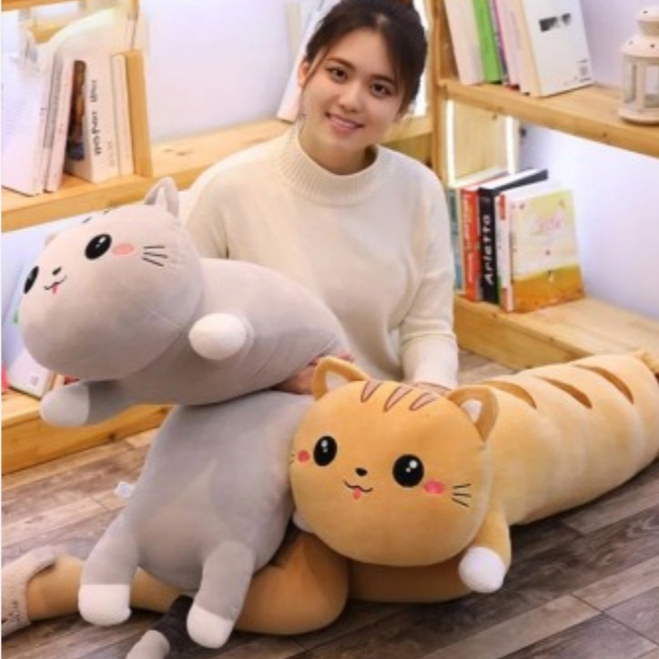 Кот батон серый мягкая игрушка подушка обнимашка 90см Киев - изображение 5