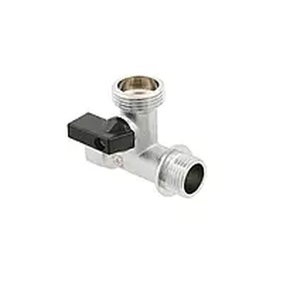Кран прохідний триходовий 1/2''х3/4''х1/2'' RAFTEC Харків