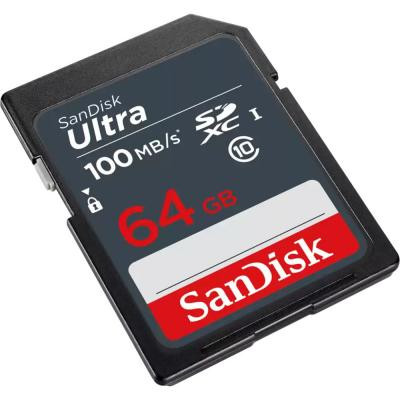 Карта памяти SanDisk 64GB SDXC class 10 UHS-1 (SDSDUNR-064G-GN3IN) Винница - изображение 2