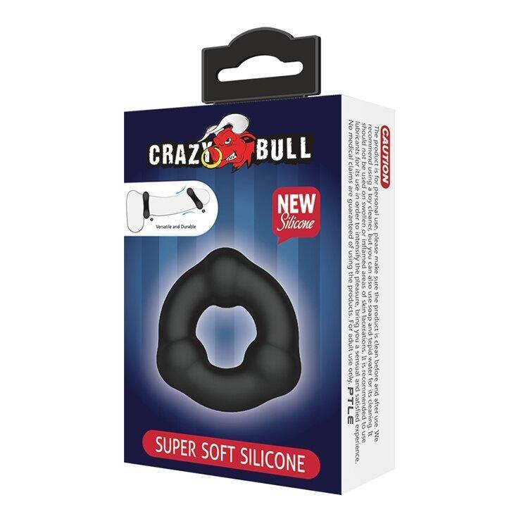 Эрекционное кольцо Crazy Bull SUPER SOFT TRIANGLE, BI-210183 Sex Aura Киев - изображение 7
