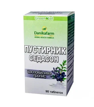 Пустирник — Седасон — Заспокійлива пропис (Danikafarm) 90таб. Київ