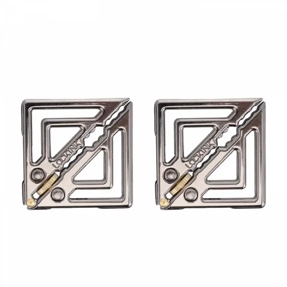 Затискачі для сосків з легкої підвіскою LOCKINK Adjustable Nipple Clamps with Light Pendant - Grey Львів