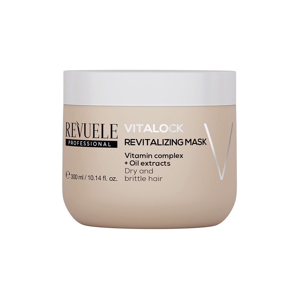 Маска для сухих и ломких волос Hair Professional Vitalock Revitalizing Revuele 300 мл Киев - изображение 2