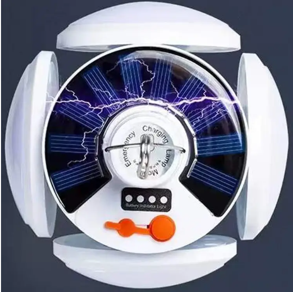 Кемпінгова лампа JG Solar Lamp 2029, акумуляторна, 5 Вт, світловий потік 1000 лм, 5 режимів, зарядка Київ - фото 8