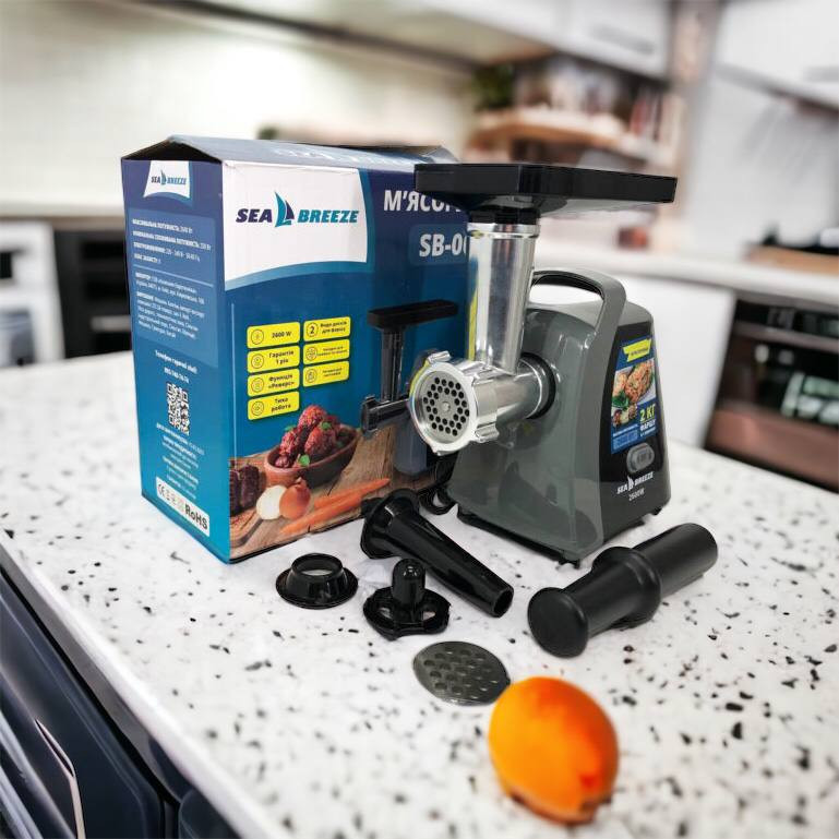 Потужна домашня м'ясорубка, М'ясорубки шнекові, М'ясорубка настільна професійна 'ясорубки для ковбаси WA-14 Львів - фото 1