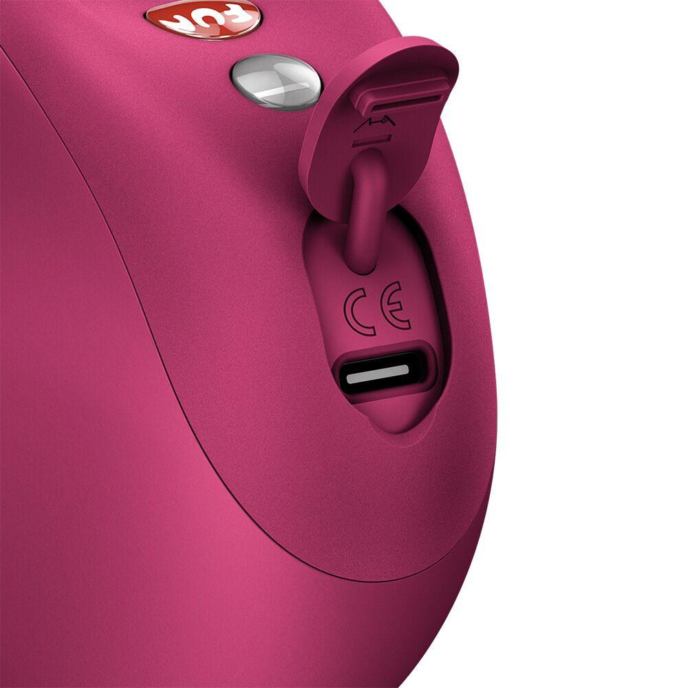 Вакуумний стимулятор Fun Factory MEA Wine Red, унікальні режими, функція посторгазм Sex Aura Київ - фото 6