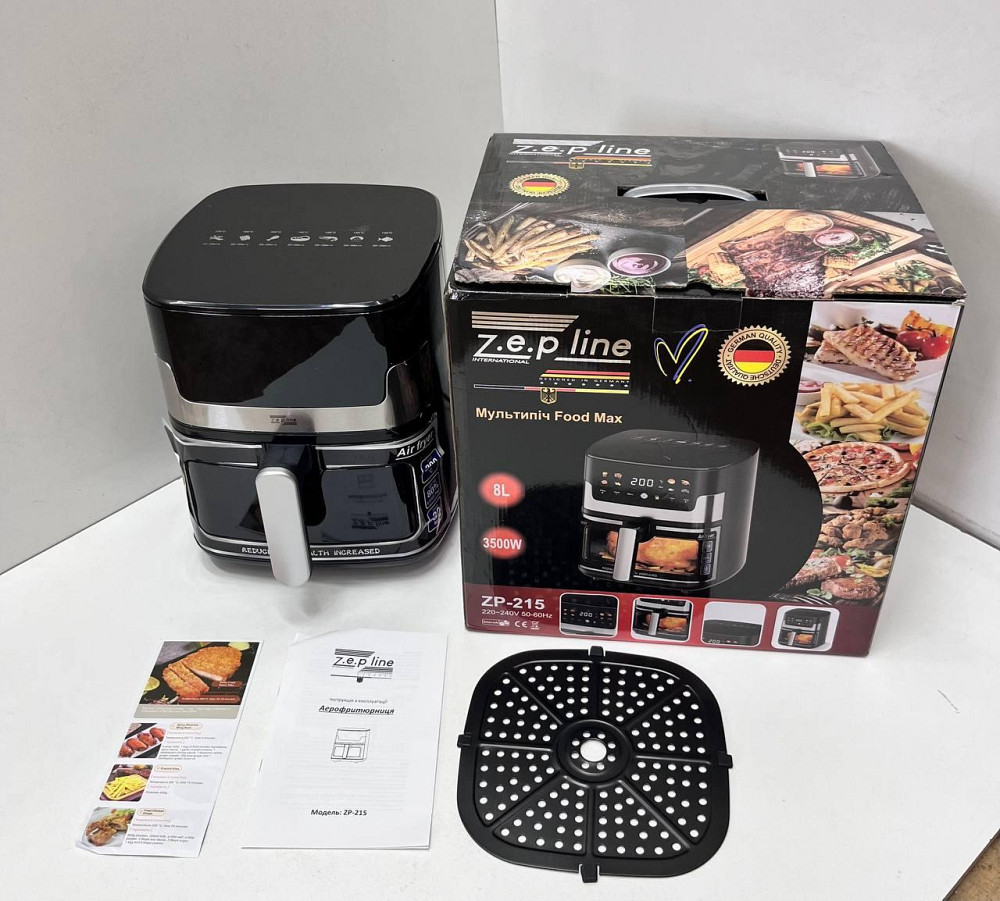 Аэрофритюрница на 8 литров 3500Вт Zepline ZP-215 Одесса - изображение 1