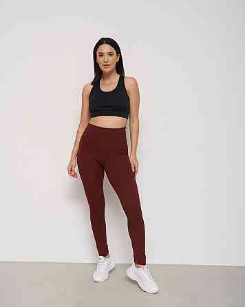 Лосини жіночі в рубчик Nicoletta 10076 Коричневий, XL Київ