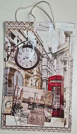 Большой бумажный пакет вертикальный  25/37/8(артBV-096) (12 шт) Харьков