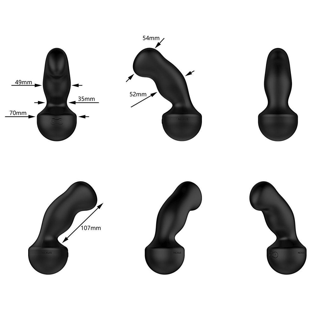 Вибромассажер простаты Nexus Gyro Vibe EXTREME: массаж простаты без рук, новый размер Sex Aura Киев - изображение 5