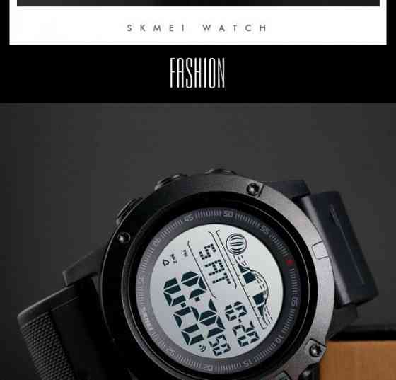 Чоловічий наручний годинник Skmei 1476 (Чорний) Вінниця