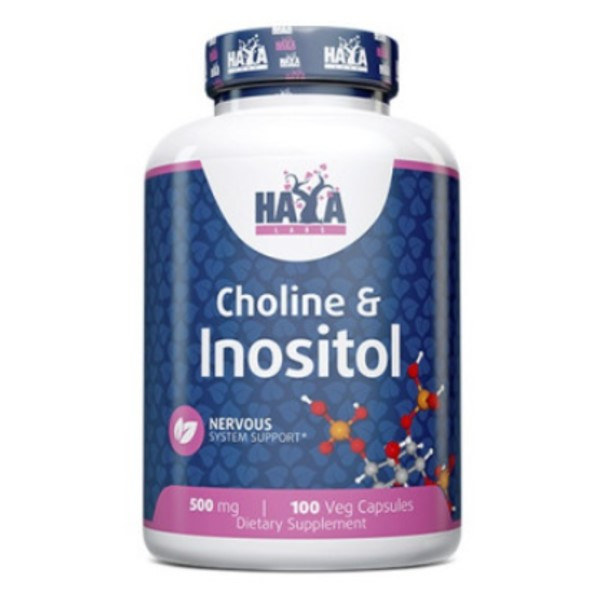 Холін та інозитол Haya Labs Choline &amp; Inositol 100 caps Луцьк - фото 1