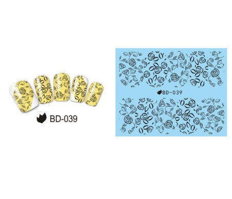 Наклейки для нігтів BD-039 Київ - фото 1