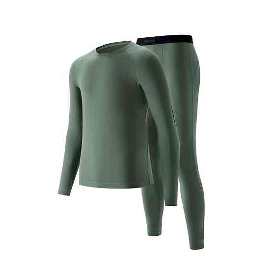Комплект термобелья мужской Naturehike NH22NY001, демисезон, размер XXL, зеленый Киев