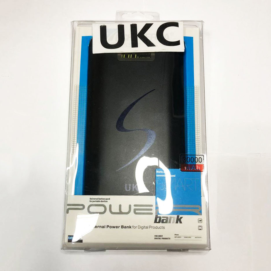 Універсальні павербанки батарея оригінал Power Bank 30000 mAh UKC, Хороший повербанк WQ-666 з ліхтариком Київ - фото 5