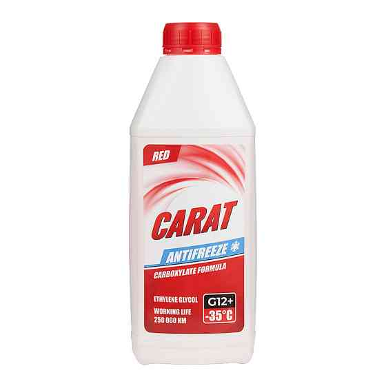 Антифриз Carat Red G12+ червоний готовий 900г Львів