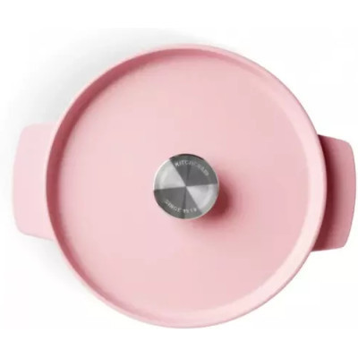 Кастрюля KitchenAid чавунна з кришкою 3,3 л Суха троянда (CC007430-001) Винница - изображение 3