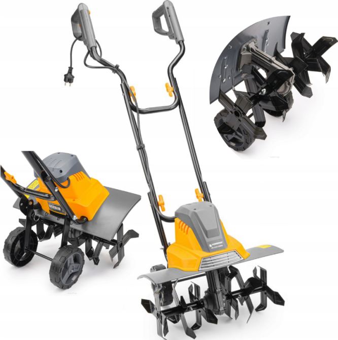 Культиватор електричний Powermat PM-GGE-2000M 45 см 2000 Вт (Польща) Київ - фото 8