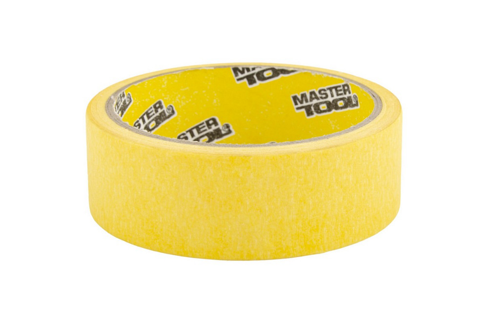 MASTERTOOL Стрічка малярна універсальна MASTERTOOL GripBond Easy 30 мм×15 м жовта 79-9902 Коломия - фото 4