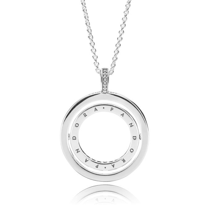 Срібне намисто  з фірмовим логотипом 397410CZ MasterSem Київ - фото 4