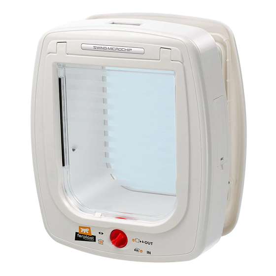 Дверцята для котів і собак із системою для мікрочипів Ferplast Swing Microchip Large (Ферпласт Свинг Мікрочип) Запоріжжя