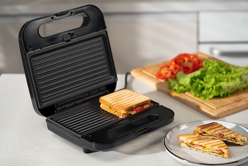 Мультимейкер ARDESTO 700Вт, комплект-5 пластин, корпус-пластик, чорний Киев - изображение 11