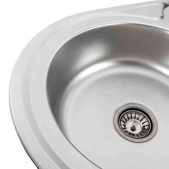 Кухонна мийка з нержавіючої сталі Valeso ДЕКОР 7750 (0,6/170 мм) Коломыя