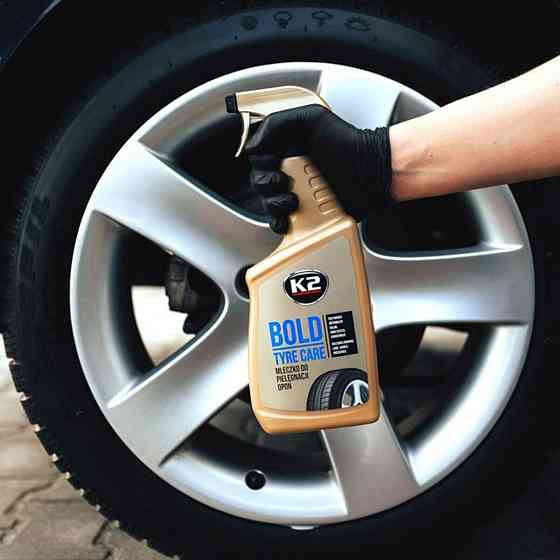 Набір для автомобільного догляду за дисками та шинами K2 (6 од.) Київ