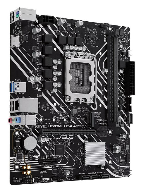 Материнська плата Asus Prime H610M-K D4 ARGB Socket 1700 ( 11427 ) Харьков - изображение 2
