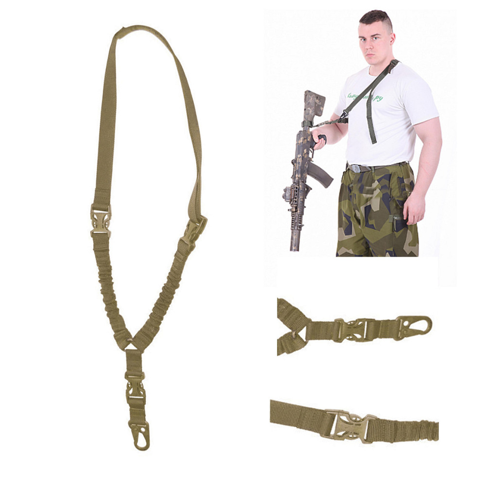 Оружейный ремень подвесной, ремень для оружия с одной точкой крепления Бежевый Каменец-Подольский - изображение 1