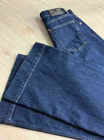 Джинси жіночі Mikaletta G-10 wide leg палаццо кльош з манжетом темно-сині, темно-синій, 27, 27, 74 см, 104 см Київ