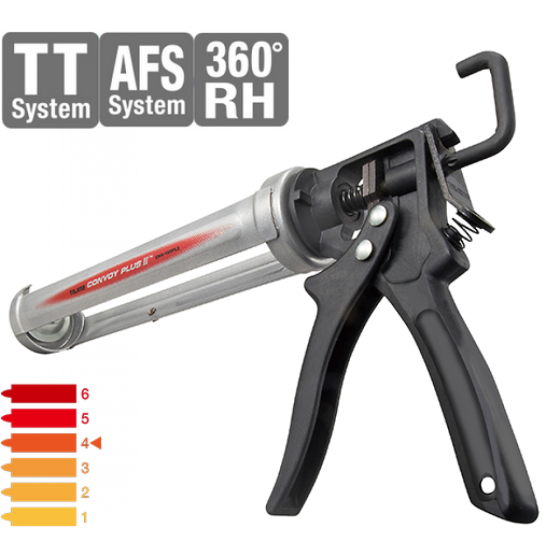 Пістолет для герметика 310мл Tajima CONVOY JUST (CNV-JUST) Одеса