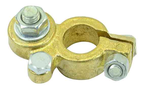 Клемма латунь (под болт 8 мм) минус АКБ Мукачево