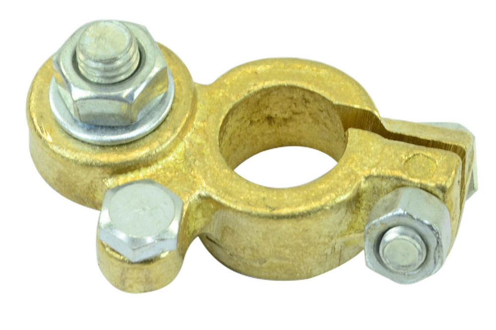 Клемма латунь (под болт 8 мм) минус АКБ Мукачево - изображение 1