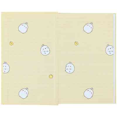 Блокнот Kite А6 Molang, тверда обкладинка, 80 аркушів, клітинка (ML25-199) Вінниця