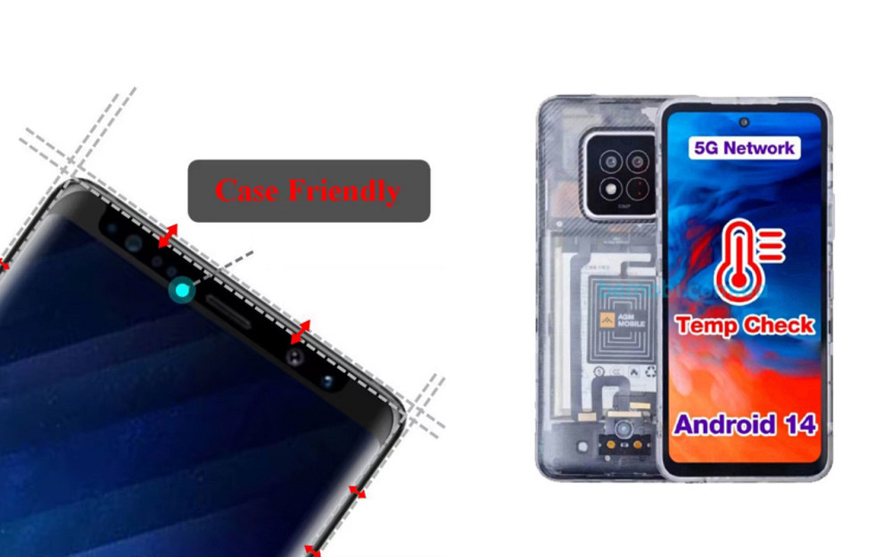 Захисне скло HyperGlass Pro для AGM X6 – максимальна чутливість та захист Київ - фото 4