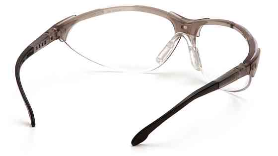 Окуляри захисні Pyramex Rendezvous Crystal Gray (clear) Anti-Fog, прозорі в сірій напівпрозорій оправі Запоріжжя