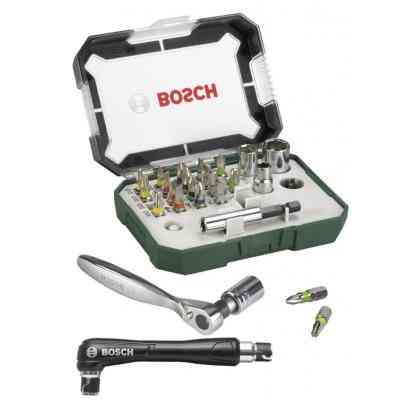 Набір біт Bosch Promobasket Set 19 шт + держатель + трещетка (2.607.017.392) Вінниця