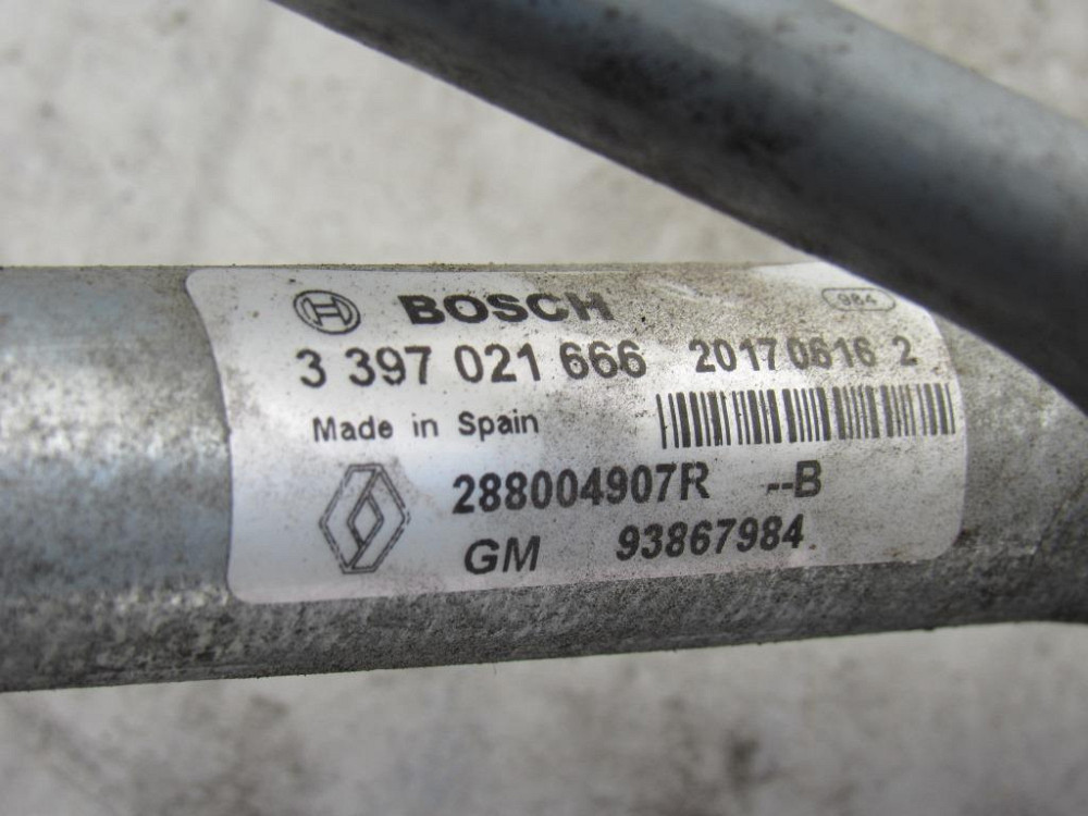 Трапеція двірників з моторчиком Renault Trafic III 2014-2020 (288004907R) Ковель - изображение 3