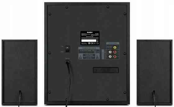 SVEN MS-2080 колонки 2.1 пульт керування, Нове ,радіо, BLUETOOTH 70 Вт. Київ