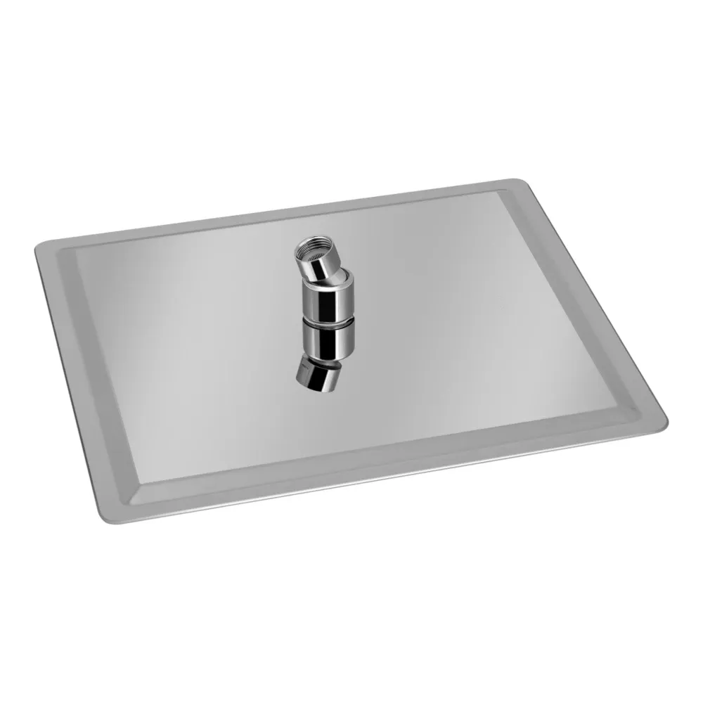 Лейка для верхнего душа Lidz Niagara 225 250x250 мм прямоугольная LDNIA225NKS32452 Chrome Киев - изображение 6