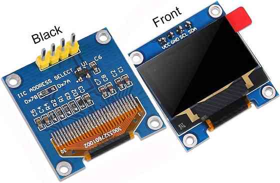 Дисплей OLED SSD1306 I2C 4pin 0.96