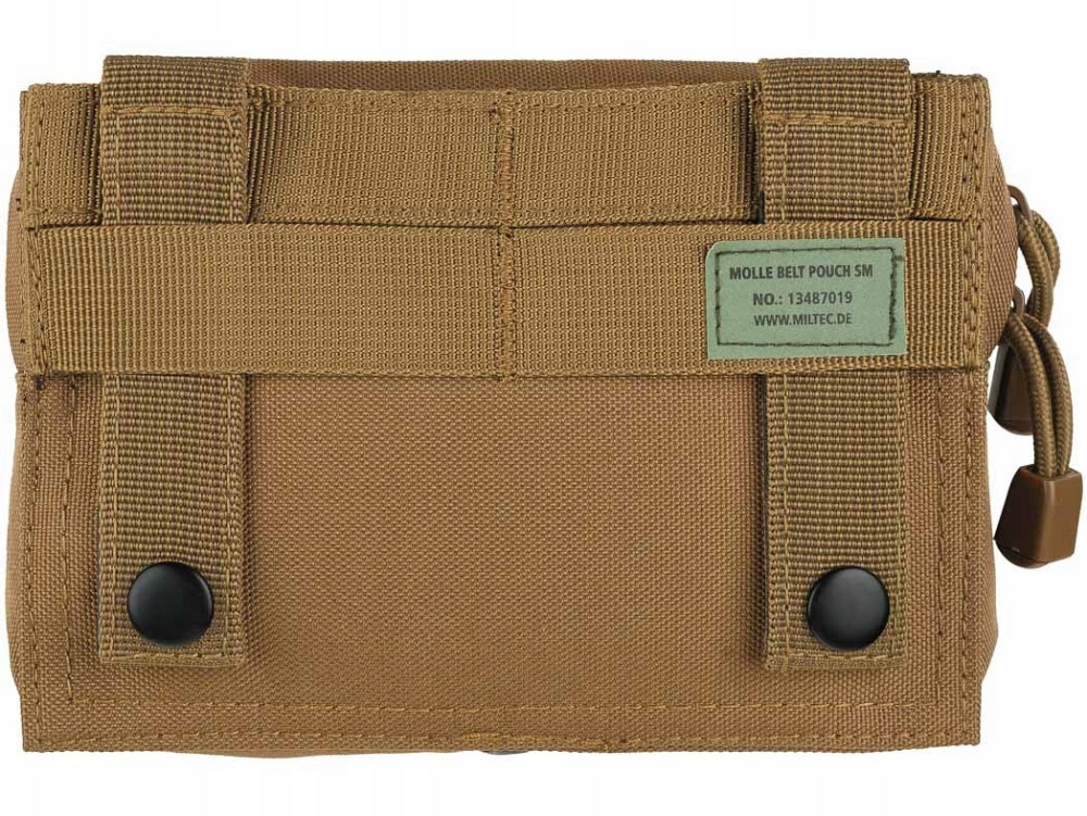 Універсальний Тактичний Підсумок 1 літра із системою Molle Mil-Tec від Sturm (13487019) Coyote Нововолинськ - фото 6