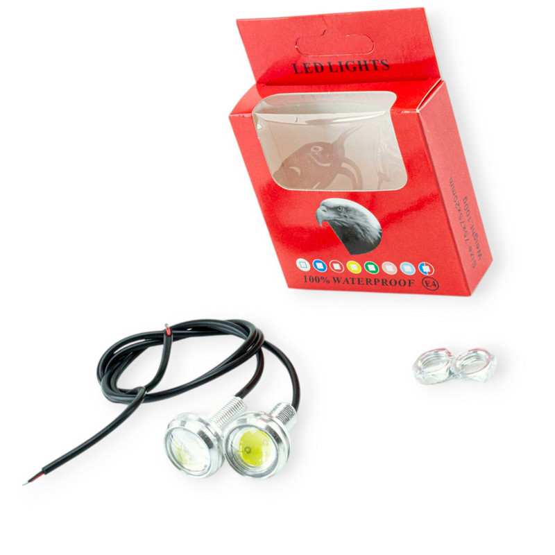 Ходовые 12V DRL D 014 диаметр 23мм 1, 5W огни Мукачево - изображение 1