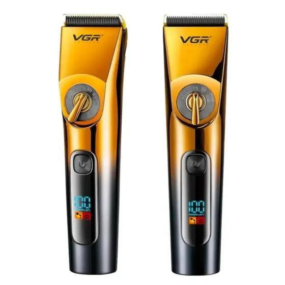 Машинка для стрижки волос для мужчин VGR V-663 Сменные насадки Коломыя