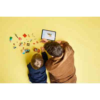 Конструктор LEGO Bluey Пляж и семейная поездка на автомобиле Блуи (11202) Винница