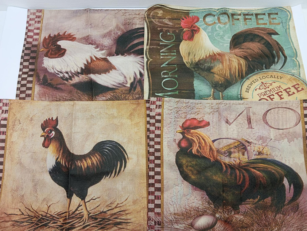 Гостьові серветки принт 