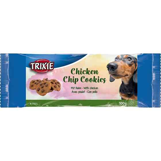 Лакомство Trixie Chicken Chip Cookies для собак печенье с курицей 100 г Винница