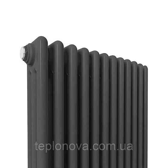 Дизайнерський радіатор 1800/560 (мм) чорний мат IDEALE VIOLA (бічне підключення) 13 12/1800/560 Чернівці