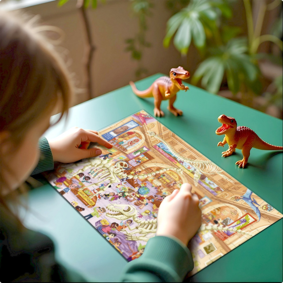 Дитячий віммельпазл "Музей Природи" 300639, 150 елементів Вінниця - фото 5